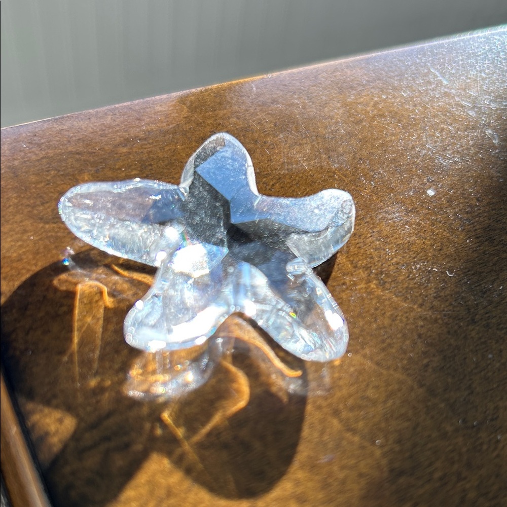 Swarovski Clear Crystal Starfish Accent